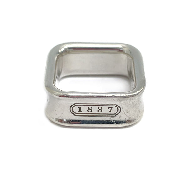 TIFFANY&amp;Co. Tiffany 1837 Square Silver 925 Women's Ring No. 7.5 [Used B/Standard] 20423679