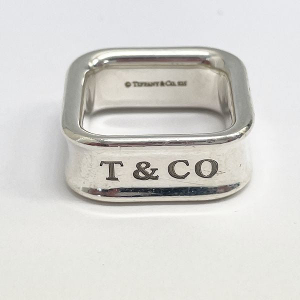 TIFFANY&amp;Co. Tiffany 1837 Square Silver 925 Women's Ring No. 7.5 [Used B/Standard] 20423679
