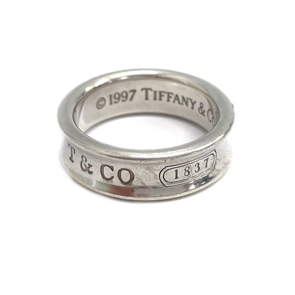TIFFANY&amp;Co. Tiffany 1837 Narrow Silver 925 Men's Ring No. 16 [Used B/Standard] 20423680