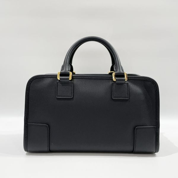 LOEWE Amazona 28 2WAY G Hardware Mini Boston Women's Handbag 352.30.N03 Black [Used A/Good Condition] 20424620