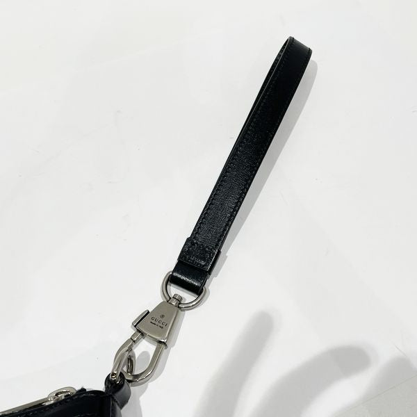 GUCCI Interlocking G Messenger with wristlet 2WAY 726833 Shoulder bag GG Supreme canvas/leather Men's [Used A] 20230817