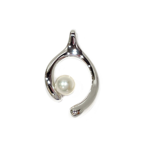 MIKIMOTO Pearl Approx. 7mm Silver 925 Women's Pendant Top [Used A/Good Condition] 20425140