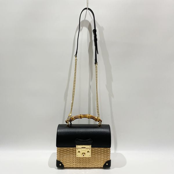 Gucci padlock gg discount small bamboo shoulder bag