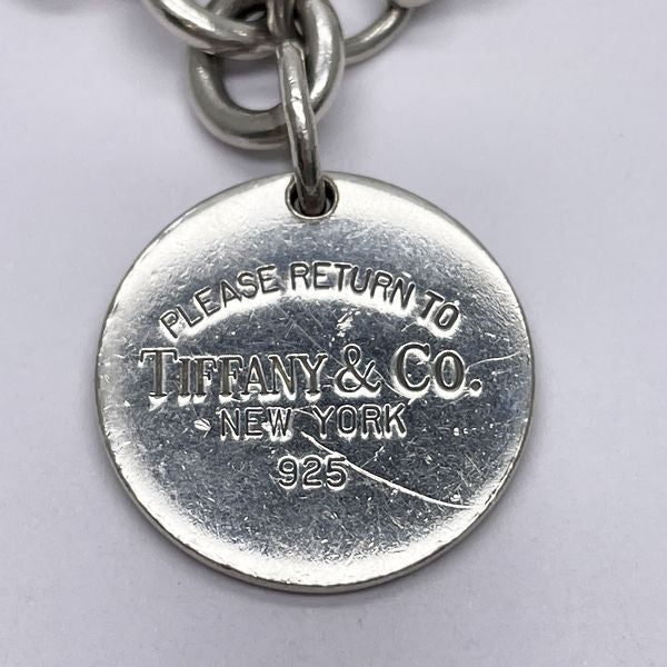 TIFFANY&amp;Co. Tiffany Return to Round Tag Silver 925 Women's Bracelet [Used B/Standard] 20427380