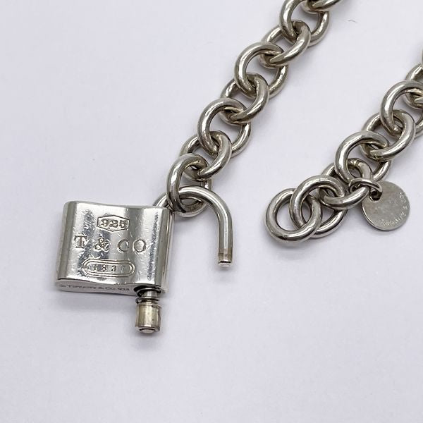 TIFFANY&amp;Co. 蒂芙尼锁吊饰 1837 银 925 女士手链 [二手 B/标准] 20427381