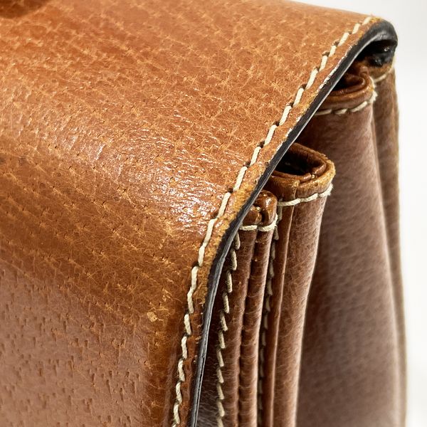 GUCCI Vintage Bamboo Turnlock Women's Handbag 000.406.0143 Brown [Used B/Standard] 20427623