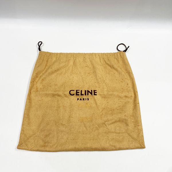 Used B Standard CELINE Vintage Circle Logo Top Handle Women s