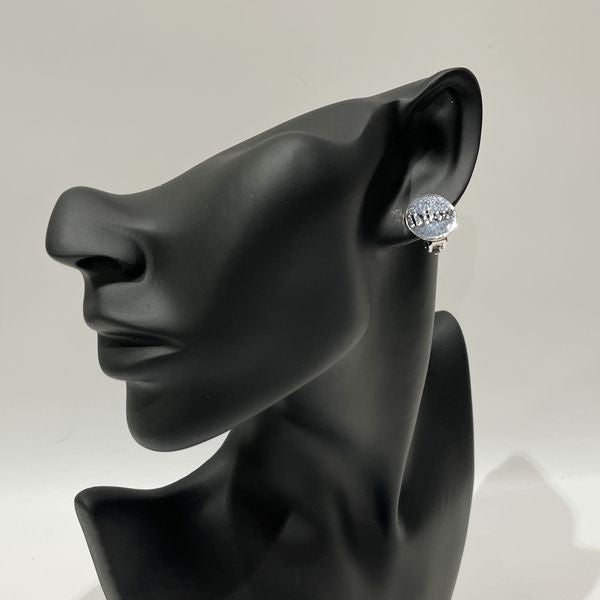 Christian Dior Circle Logo Metal Women's Earrings [Used B/Standard] 20427634