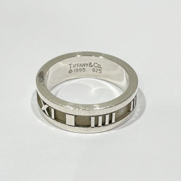 TIFFANY&amp;Co. Tiffany Atlas Silver 925 Men's Ring No. 15 [Used B/Standard] 20427646