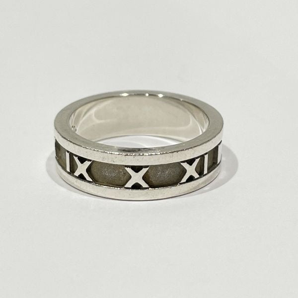 TIFFANY&amp;Co. Tiffany Atlas Silver 925 Men's Ring No. 15 [Used B/Standard] 20427646