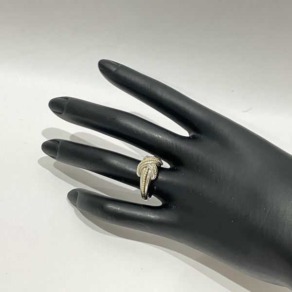 TIFFANY&Co. Tiffany [Incomplete] Vintage Signature Combination Silver 925 K18YG Women's Ring No. 13 [Used BC/Used] 20427832