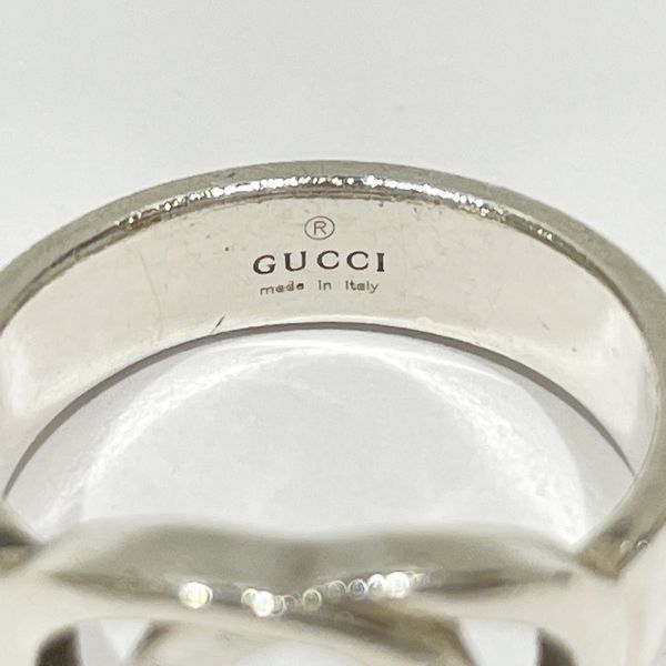 GUCCI グッチ インターロッキングG シルバー925 レディース リング・指輪 8号 【中古B/標準】 20428090