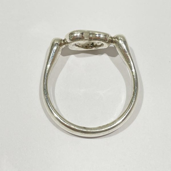 TIFFANY&amp;Co. Tiffany Open Heart Silver 925 Women's Ring No. 9 [Used B/Standard] 20428107