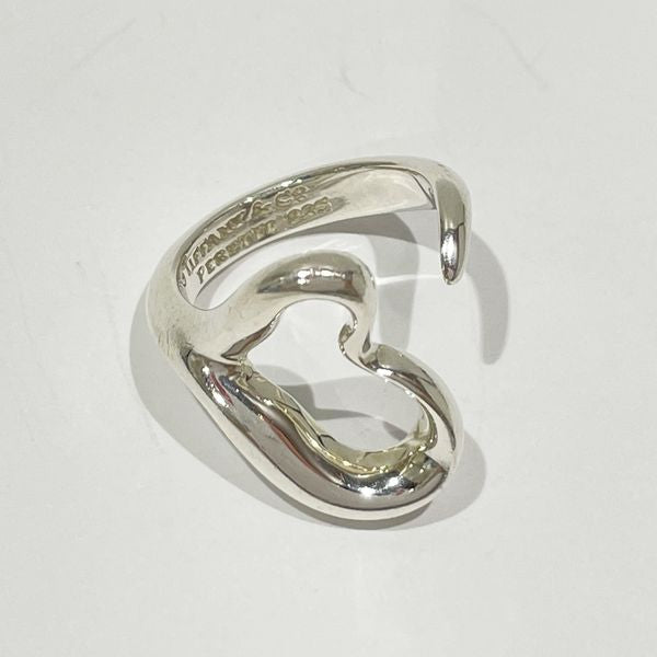 TIFFANY&amp;Co. Tiffany Open Heart Silver 925 Women's Ring No. 11 [Used B/Standard] 20428108
