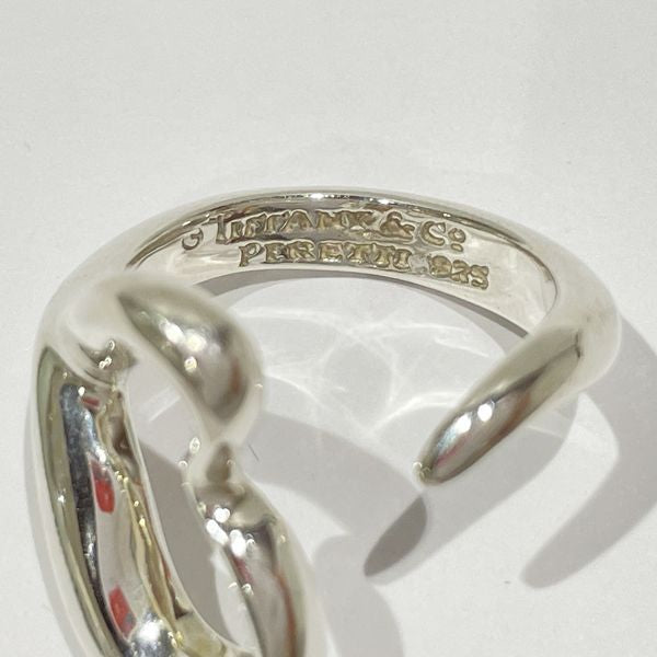 TIFFANY&amp;Co. Tiffany Open Heart Silver 925 Women's Ring No. 11 [Used B/Standard] 20428108