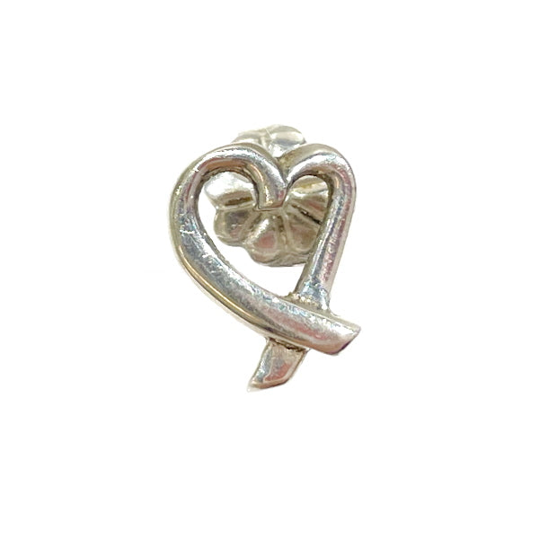 TIFFANY&amp;Co. Tiffany Loving Heart *One ear only Silver 925 Women's Earrings [Used B/Standard] 20428111