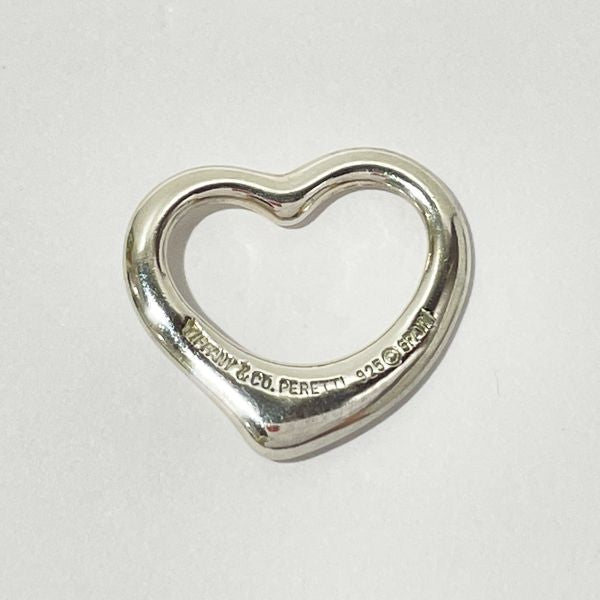 TIFFANY&amp;Co. Tiffany Open Heart 16mm Silver 925 Women's Pendant Top [Used B/Standard] 20428113