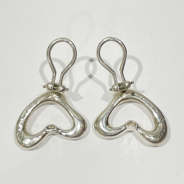 TIFFANY&amp;Co. Tiffany Open Heart Silver 925 Women's Earrings [Used B/Standard] 20428114