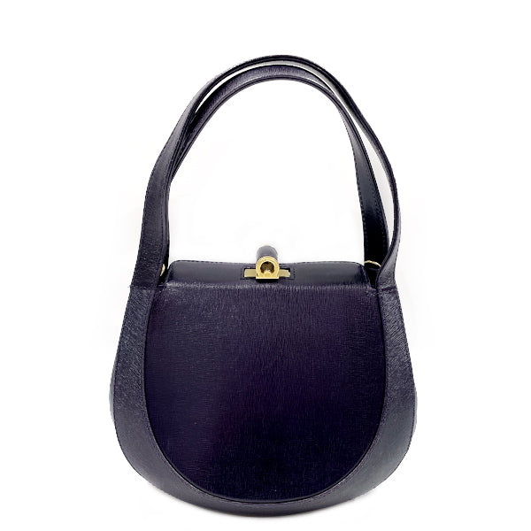 Salvatore Ferragamo Vintage Gancini Turnlock 2WAY Women's Handbag Purple [Used AB/Slightly Used] 20428473