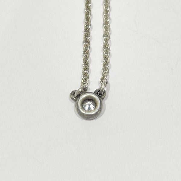 TIFFANY&amp;Co. Tiffany Visor Yard 1P Diamond Silver 925 Women's Necklace [Used B/Standard] 20428535