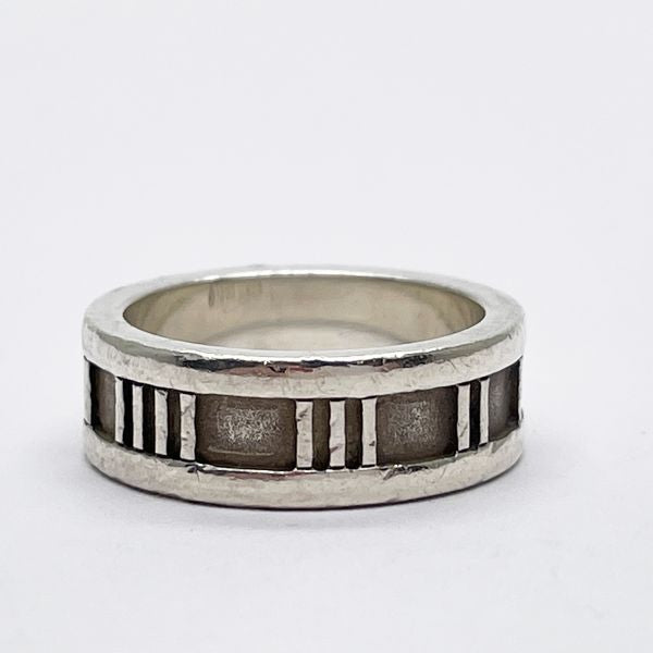 TIFFANY&amp;Co. Tiffany Atlas Silver 925 Women's Ring No. 9 [Used B/Standard] 20428540