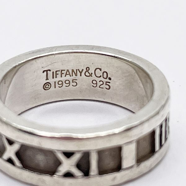 TIFFANY&amp;Co. Tiffany Atlas Silver 925 Women's Ring No. 9 [Used B/Standard] 20428540