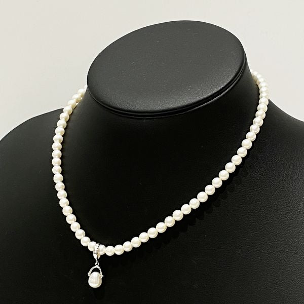 TASAKI TASAKI Pearl Approximately 3mm to 7mm Necklace K18 White Gold Women's [Used B] 20230907