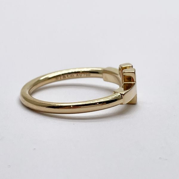 TIFFANY &amp; Co. (Tiffany &amp; Co.) T Wire No. 9 Ring K18 Yellow Gold Women's [Used B] 20230914