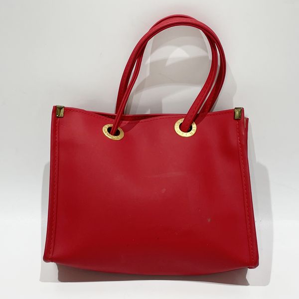 FENDI Vintage FF Logo Fazzuolo Mini Bag Women's Handbag Red [Used B/Standard] 20429100