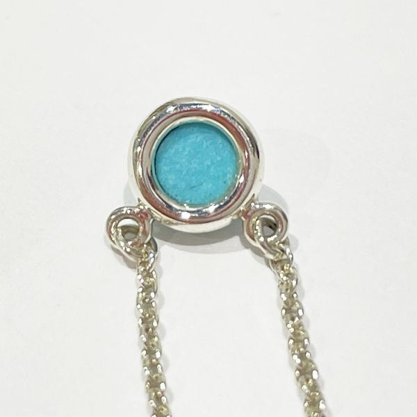 TIFFANY&amp;Co. Tiffany Visor Yard Turquoise Silver 925 Women's Necklace [Used B/Standard] 20429106