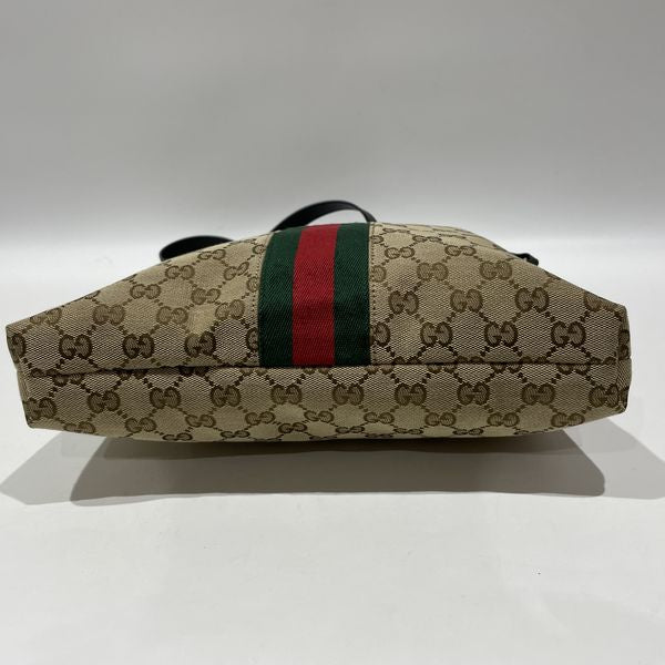 GUCCI(グッチ) シェリーライン 斜め掛け 388926 ショルダーバッグ GGキャンバス/レザー ユニセックス【中古B】20240113