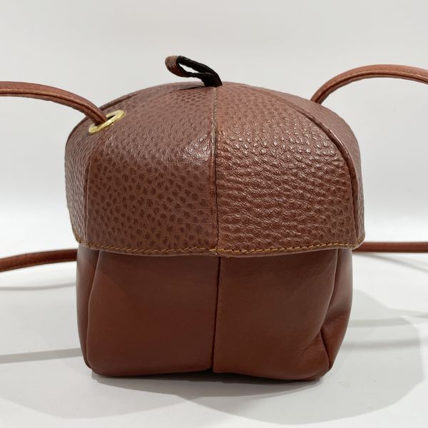 Salvatore Ferragamo Acorn Crossbody Vintage Shoulder Bag Leather Women's [Used AB] 20230920