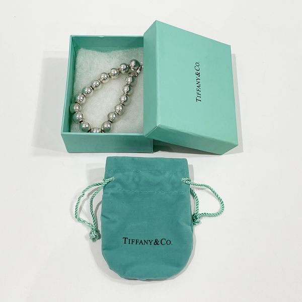 TIFFANY&amp;Co. Hardware Ball Chain Bracelet Silver 925 Women's [Used B] 20230920