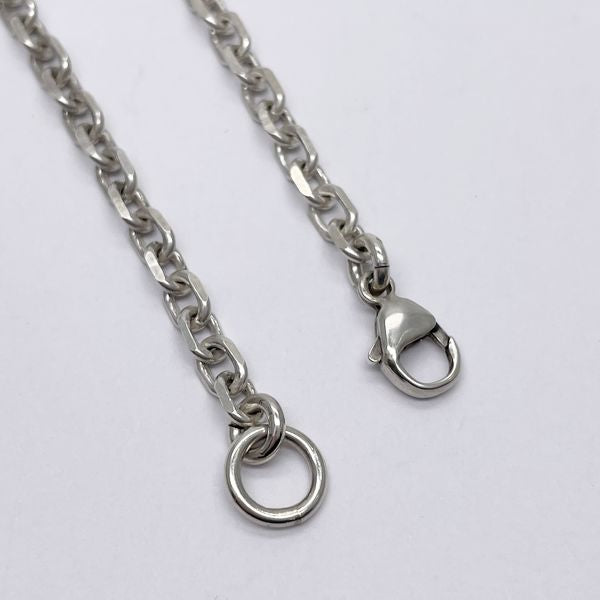 Dr. MONROE Oval hole pendant *External chain (925 stamped) Necklace Silver 925 Men's [Used B] 20230920