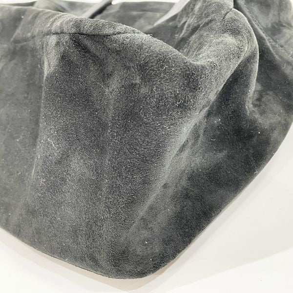 LOEWE Vintage Simple Nubuck Women's Boston Bag Black [Used AB/Slightly Used] 20430043