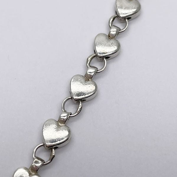 TIFFANY&amp;Co. Tiffany Puff Heart Heart Link Silver 925 Women's Bracelet [Used AB/Slightly Used] 20430052