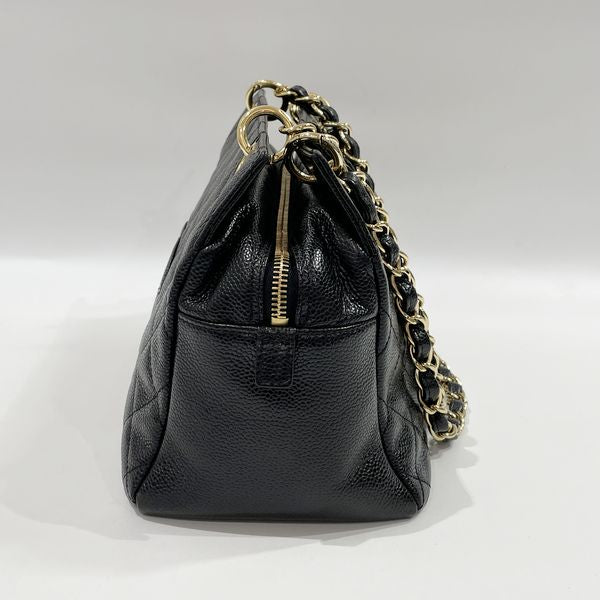 Used AB/Slightly used] CHANEL Chanel Matelasse Coco Mark Shoulder Bag Mini  Chain G Hardware Women's Tote Bag Black 20431053