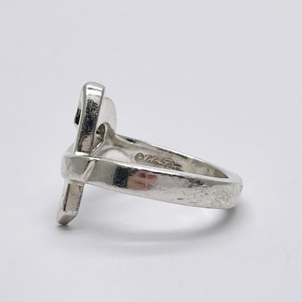 TIFFANY&amp;Co. Tiffany Loving Heart Silver 925 Women's Ring No. 7 Silver [Used B/Standard] 20431062