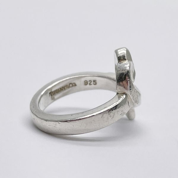 TIFFANY&amp;Co. Tiffany Loving Heart Silver 925 Women's Ring No. 7 Silver [Used B/Standard] 20431062