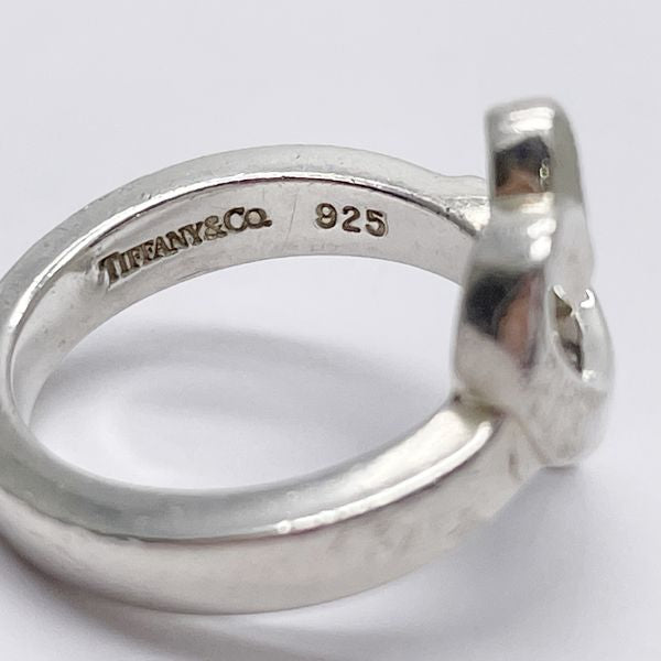 TIFFANY&amp;Co. Tiffany Loving Heart Silver 925 Women's Ring No. 7 Silver [Used B/Standard] 20431062