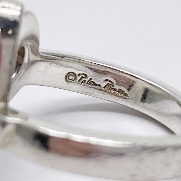 TIFFANY&amp;Co. Tiffany Loving Heart Silver 925 Women's Ring No. 7 Silver [Used B/Standard] 20431062