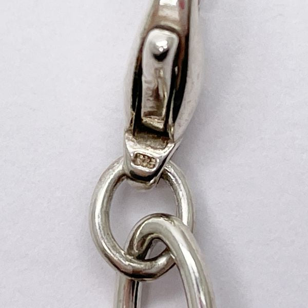 TIFFANY&amp;Co. Tiffany Filigree Heart Key Silver 925 Women's Bracelet Silver [Used AB/Slightly Used] 20431063