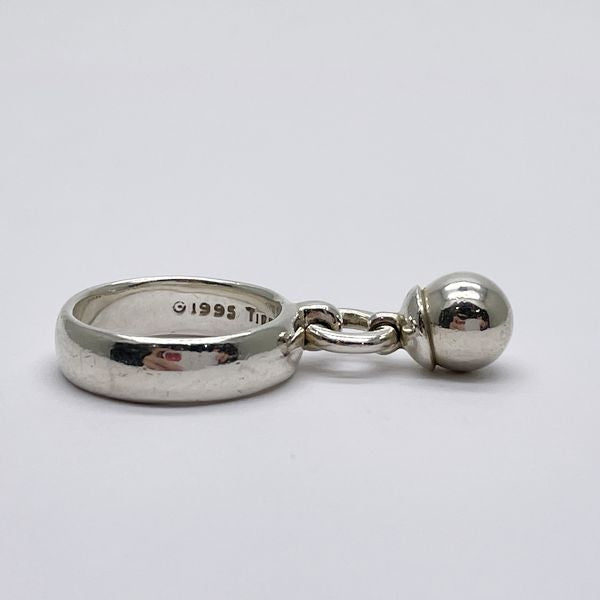 TIFFANY&amp;Co. Tiffany Ball Dangle Silver 925 Women's Ring No. 9 Silver [Used B/Standard] 20431064