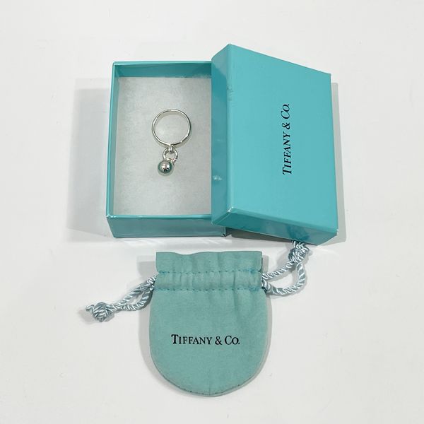 TIFFANY&amp;Co. Tiffany Ball Dangle Silver 925 Women's Ring No. 9 Silver [Used B/Standard] 20431064