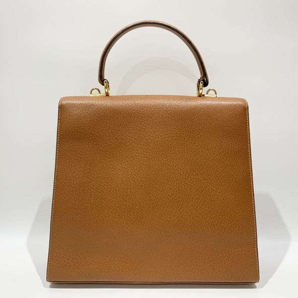 GUCCI Gucci Vintage Ladylock Top Handle Women's Handbag 000.926.0192 Brown [Used B/Standard] 20431174