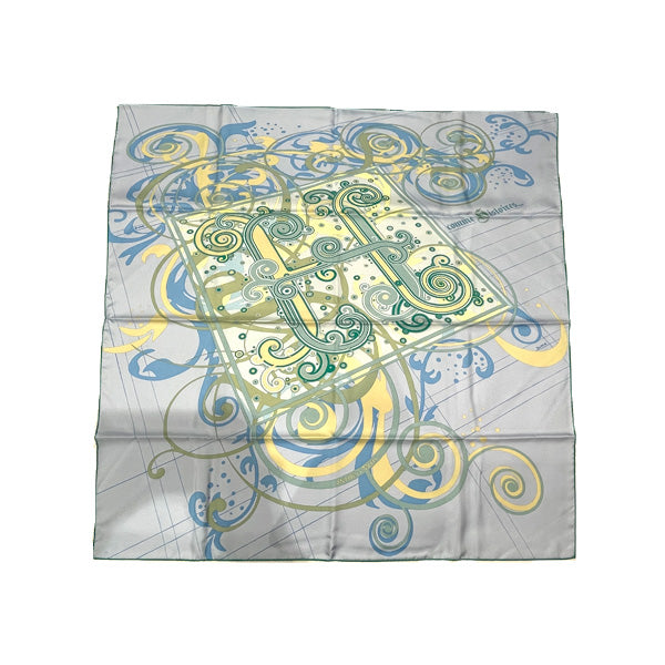HERMES Carre 90 COMME HISTOIRES Geometric Pattern All-over Scarf Silk Women's [Used A] 20231101