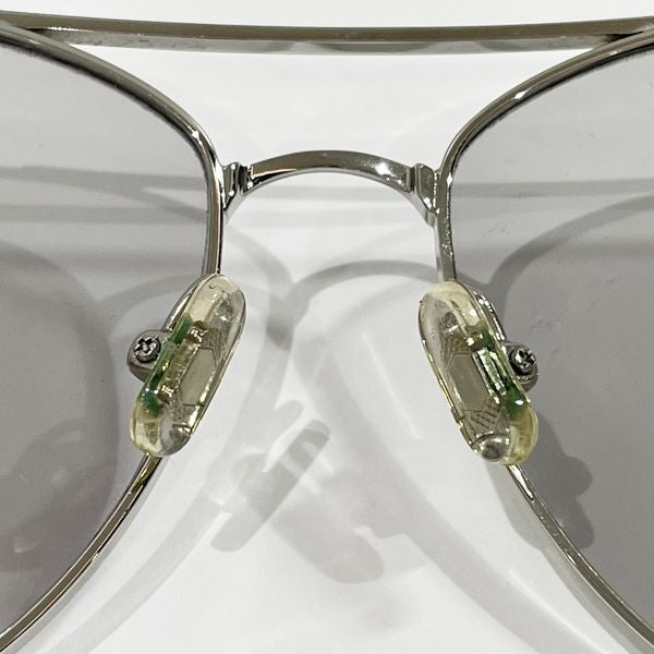 GENTLE MONSTER Gentle Monster ranny ring teardrop 60□15-147 Unisex sunglasses Silver x Clear [Used B/Standard] 20431189