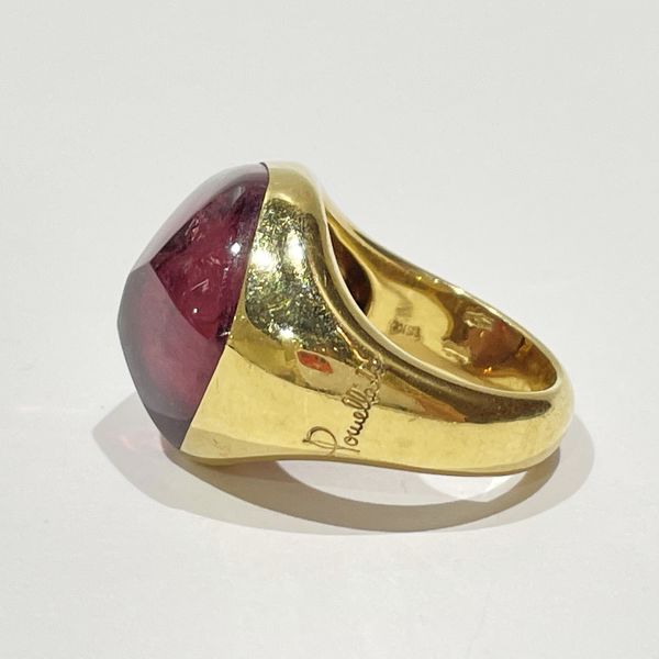 Pomellato Garnet No. 12 Ring K18 Yellow Gold Women's [Used B] 20231011