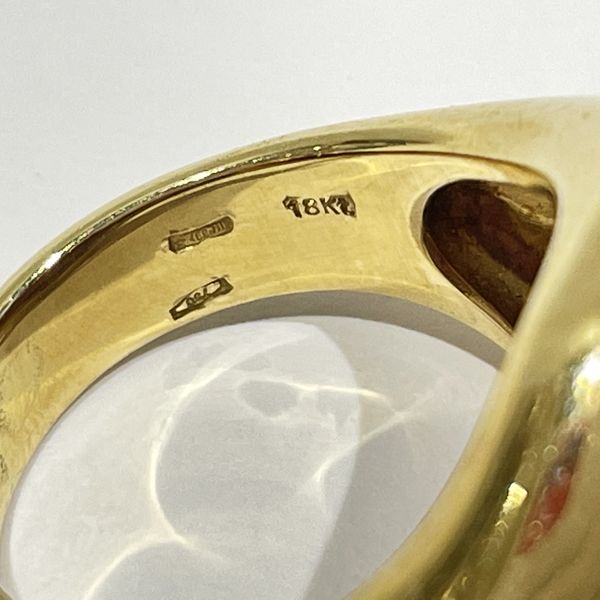 Pomellato Garnet No. 12 Ring K18 Yellow Gold Women's [Used B] 20231011