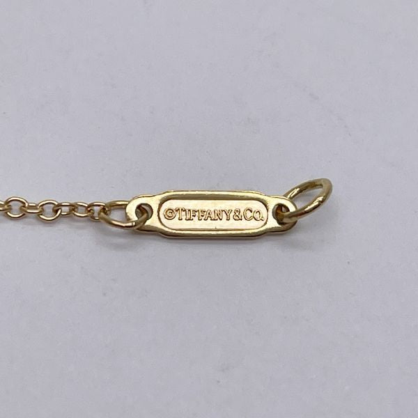 TIFFANY&amp;Co. Tiffany Solitaire 1P Approx. 0.4mm K18YG Diamond Women's Necklace Gold [Used AB/Slightly Used] 20431527